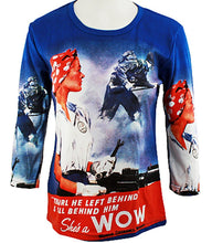 Load image into Gallery viewer, Howard Miller - Women&#39;s Ordnance Worker, 3/4 Sleeve Scoop Neck Silk Screened Top
